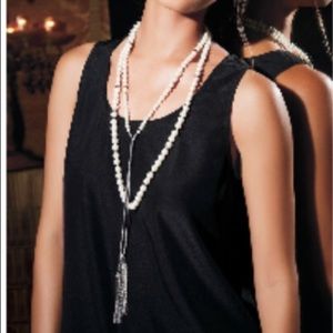 Stella & Dot Mara Pearl Necklace